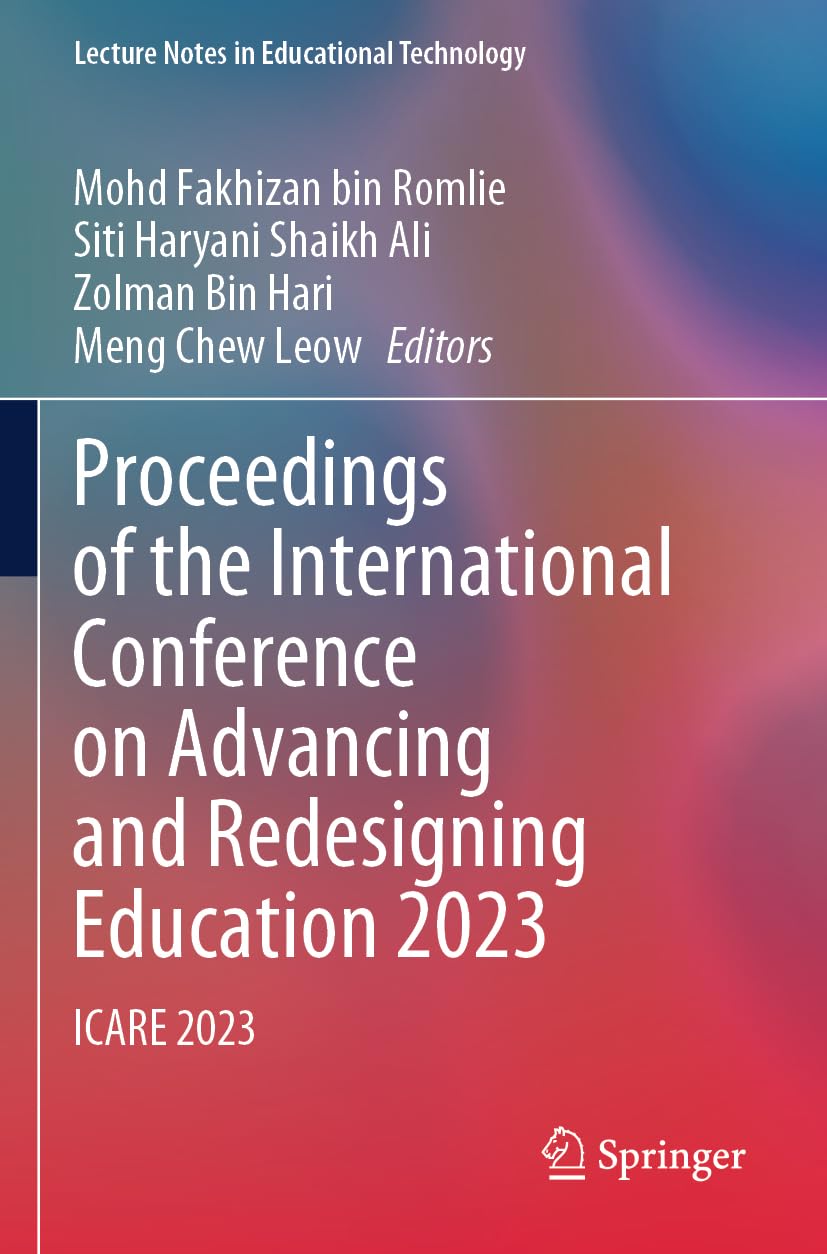 Proceedings of the International Conference on Advancing and Redesigning Education 2023 Computer Science