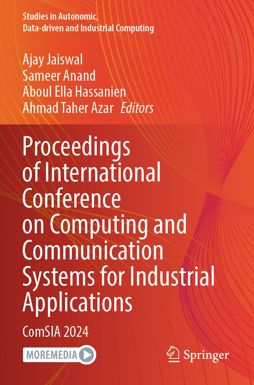 Proceedings of International Conference on Computing and Communication Systems for Industrial Applications Computer Science