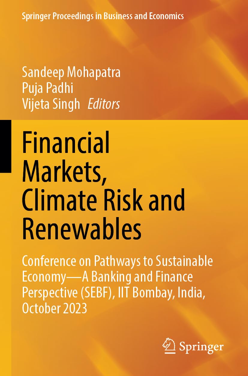 Financial Markets, Climate Risk and Renewables Law