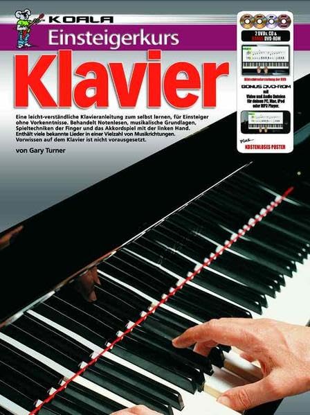 Einsteigerkurs Klavier. Enthält Medien Online Sheet Music