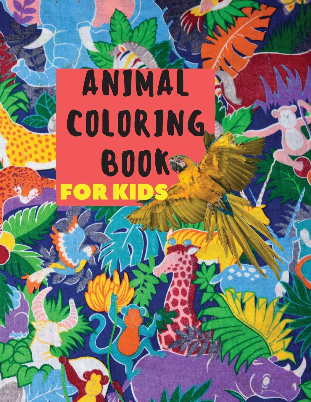 Animal Coloring Book for Kids: Workbook and Activities for Toddlers and Preschoolers Ages 4-8 Tiptoi & Games