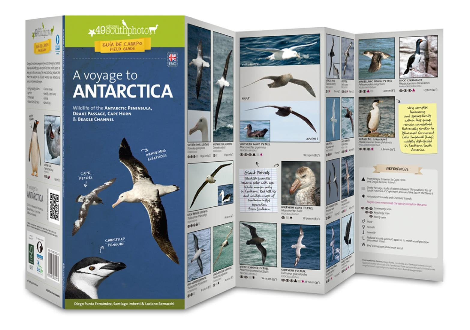 A Voyage to Antarctica. Wildlife of the Antarctic Peninsula, Drake Passage, Cape Horn & Beagle Channel : Pocket Guide Travel Books