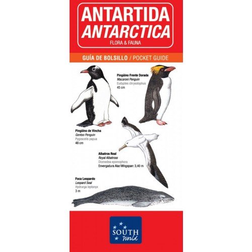 Antartica:Flora & Fauna-Guia De Bolsillo Eng/Esp & Portugues Books