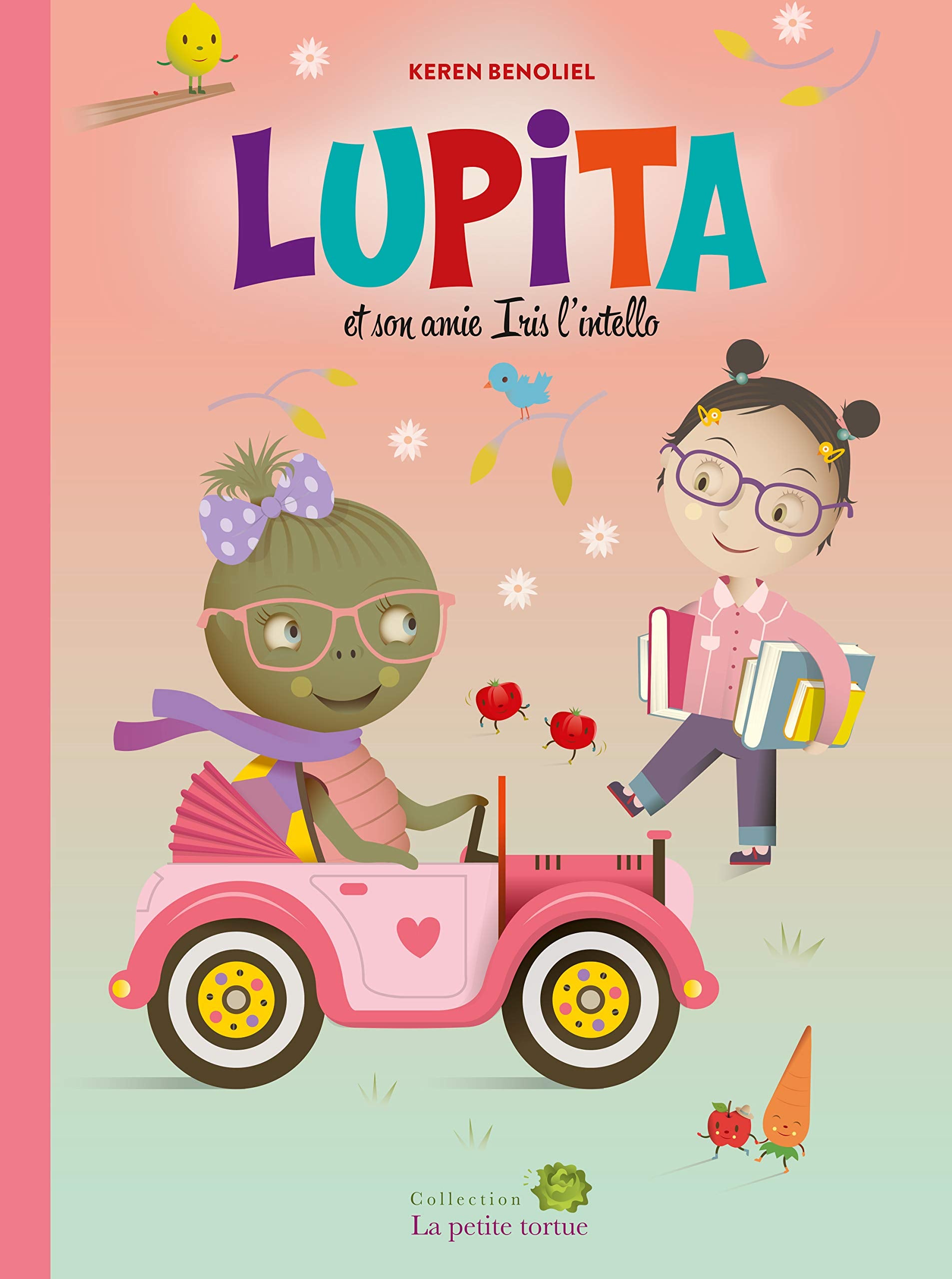 LUPITA et son amie Iris l'intello book