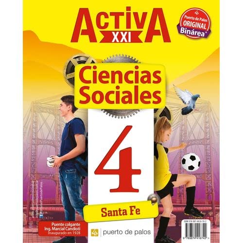 sociales naturales 4º santa fe (édition espagnole) book
