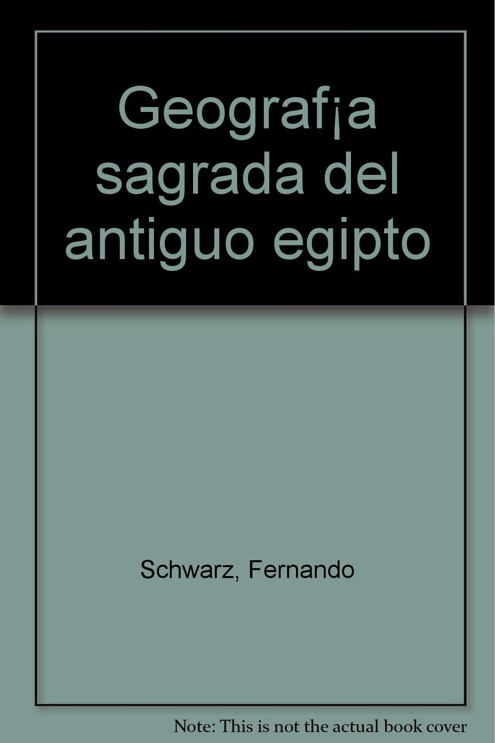 Geografía sagrada del antiguo egipto Politics & History