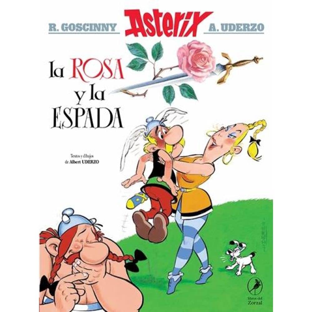 asterix la rosa y la espada 29 goscinny novela grafica book