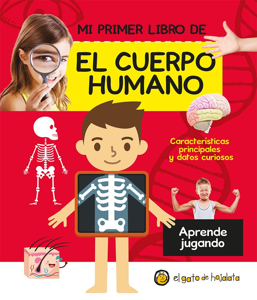 mi primer libro de el cuerpo humano edicion 2022 gato de Books