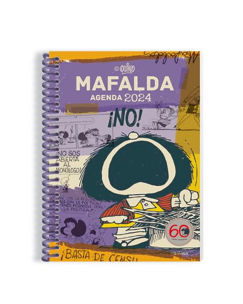 Mafalda 2024, Agenda Para La Mujer Anillada violeta book