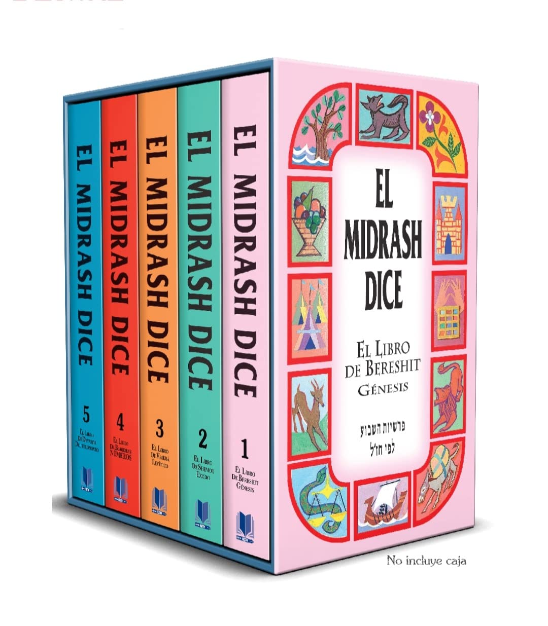 EL MIDRASH DICE 5 TOMOS (5 VOLUMENES) (Español) Tapa dura – 1 enero 2008 Religion & Esotericism
