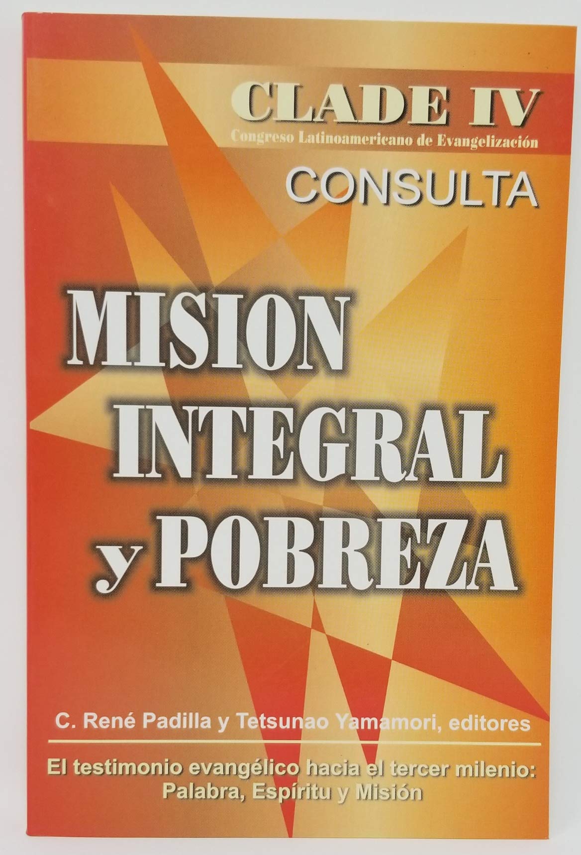 Mision Integral y Pobreza (CLADE IV - Congreso Lat Books