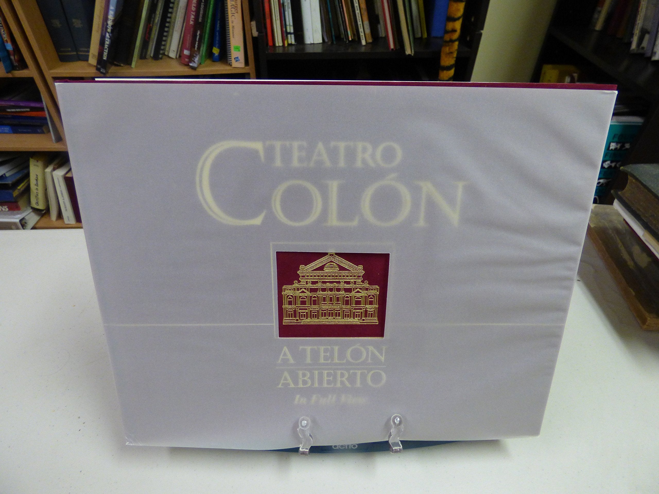 Teatro Colon - A Telon Abierto Ed. Limitada C/1 CD: A Telc"n Abierto book