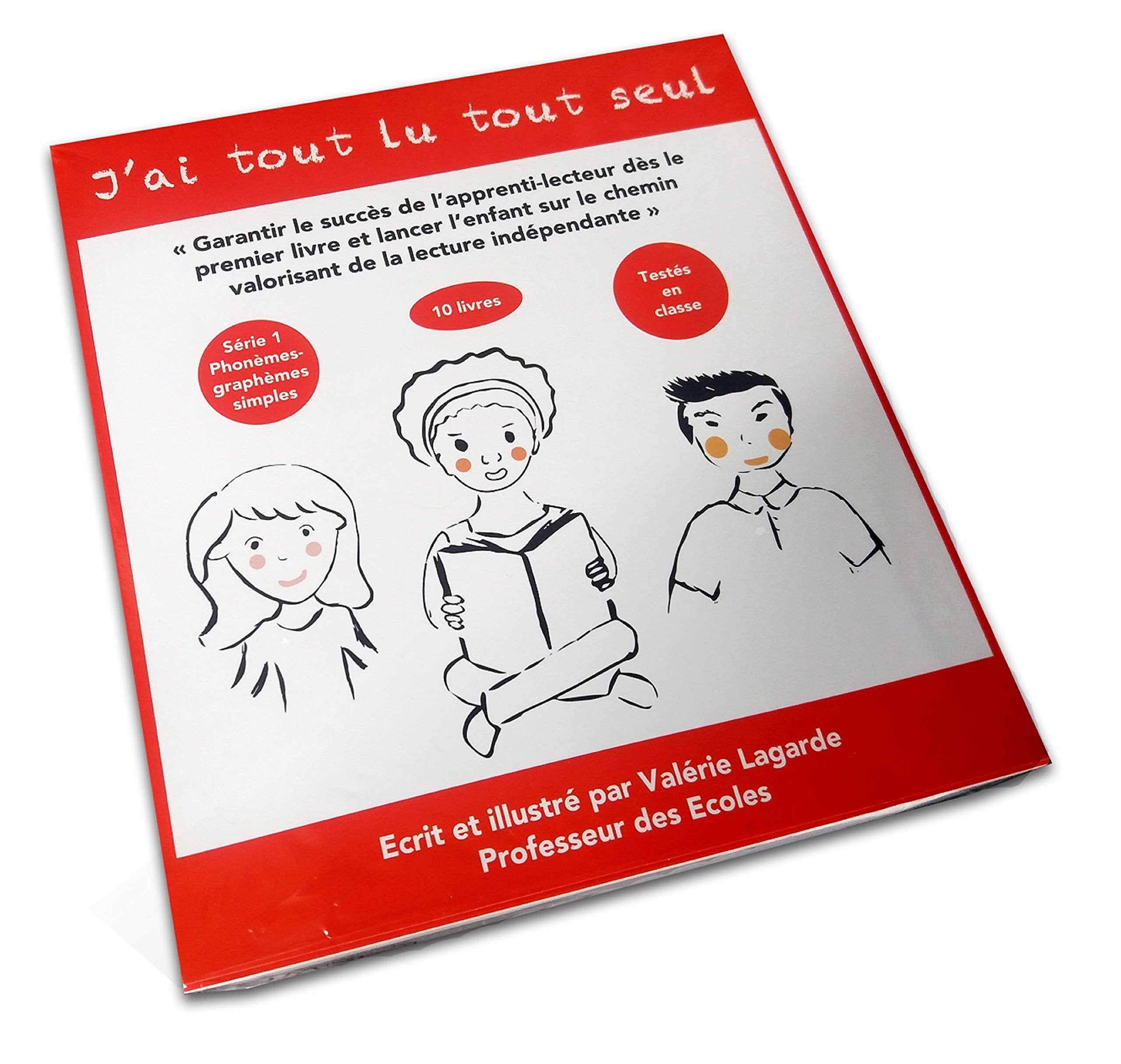 J'ai tout lu tout seul - coffret de 10 livres de lecture CP book