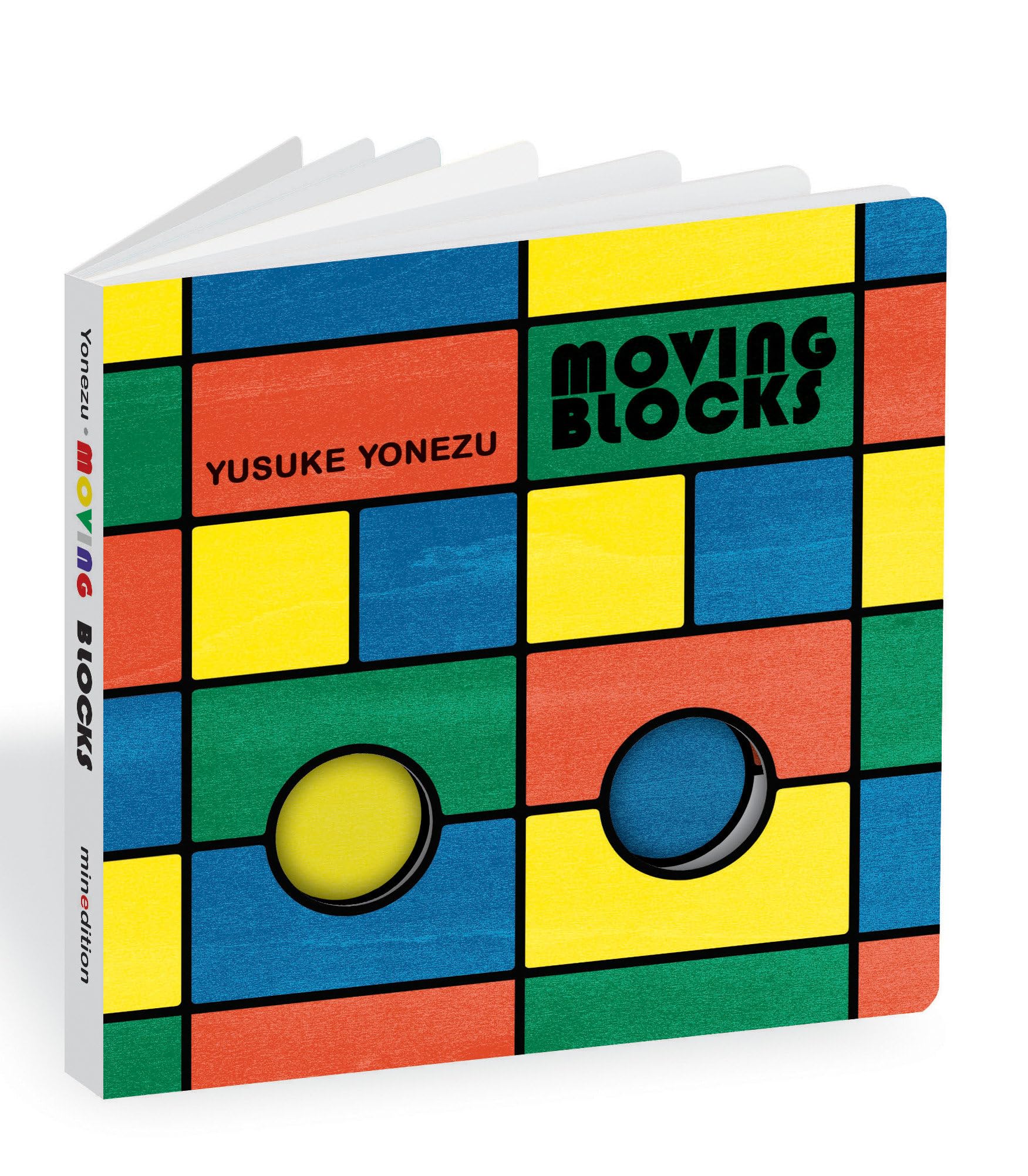 Moving Blocks: An Interactive Colors and Shapes Book (The World of Yonezu) Parents & Children