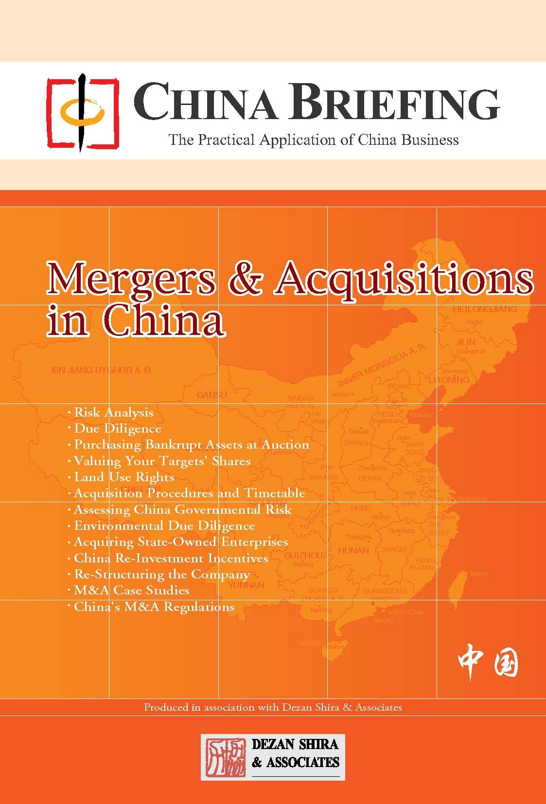 Mergers and Acquisitions in China Books