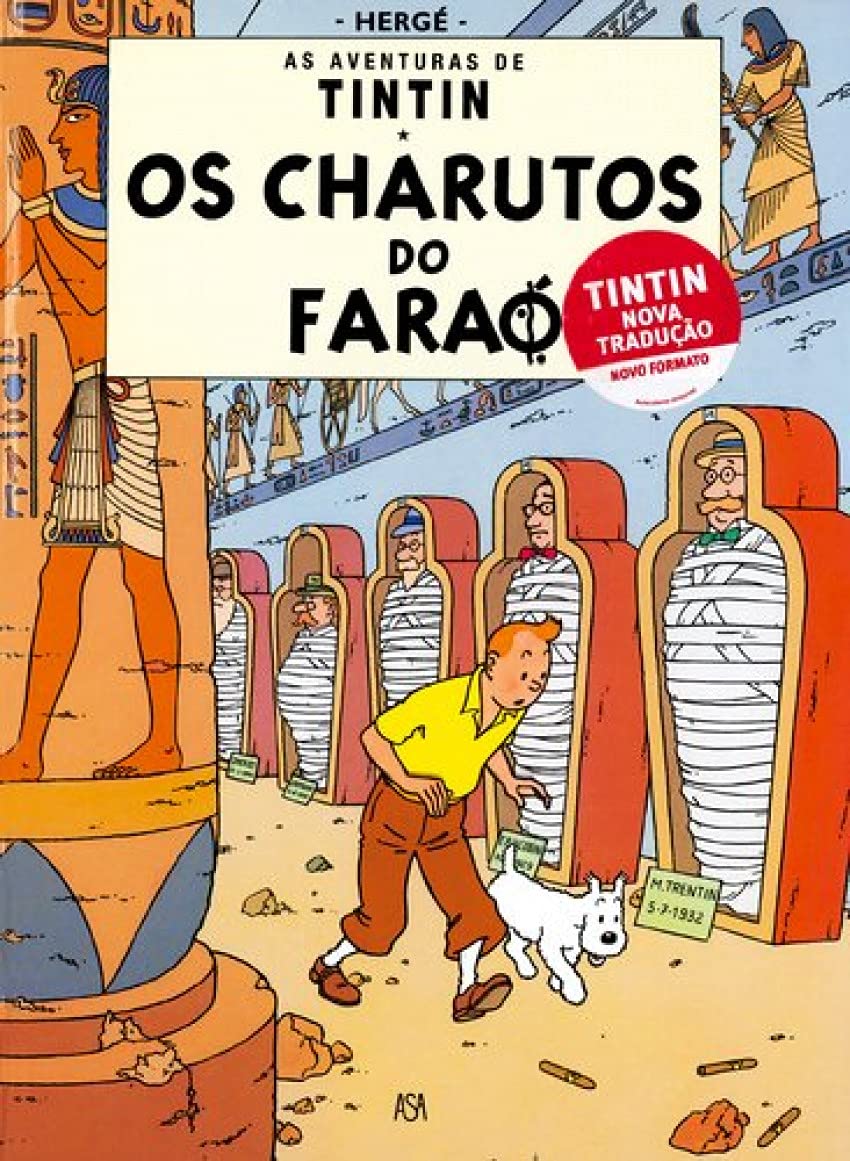 As aventuras de Tintin - Os charutos do Faraó Manga