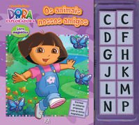 Dora - Os Animais Nossos Amigos Livro Magnético (Portuguese Edition) Iriso Silvia Books