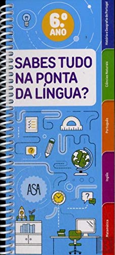 Sabes Tudo na Ponta da Língua 6º Ano (Portuguese Edition) Asa book