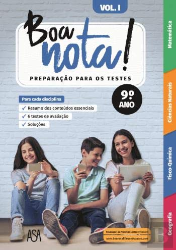 Boa Nota! Preparação para os Testes - 9.º Ano Volume I (Portuguese Edition) Carla Teixeira, Fani Lopes, Sofia Duarte e Filipa Carvalho book