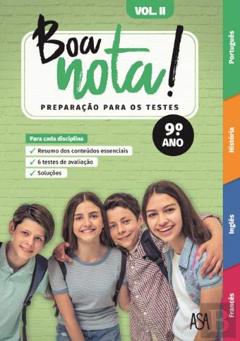 Boa Nota! Preparação para os Testes - 9.º Ano Volume II (Portuguese Edition) Alice Amaro, Cristina Fonseca, Cristina Baptista e Teresa Rodrigues book