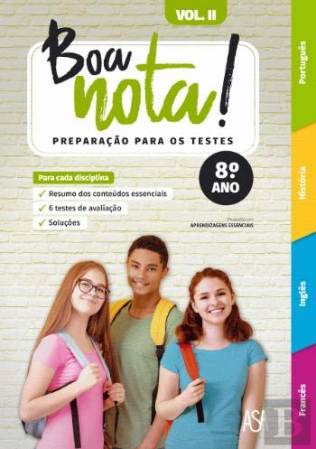 Boa nota! Preparação para os Testes 8.º Ano II (Portuguese Edition) book
