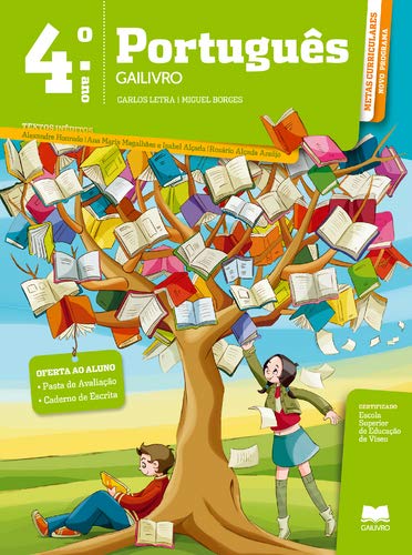Português - 4º ano - Manual (Portuguese Edition) Miguel Borges , Carlos Letra book