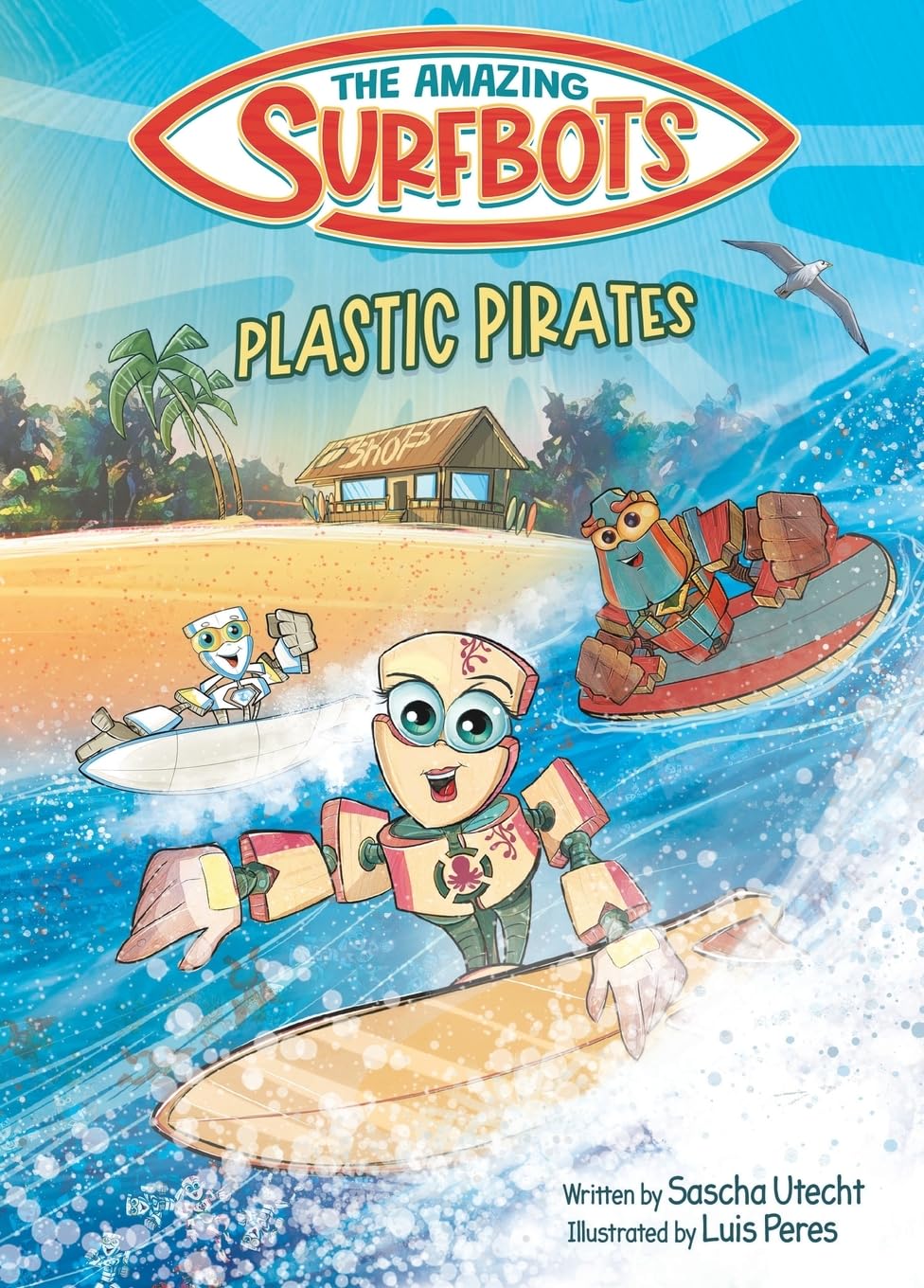 The Amazing Surfbots - Plastic Pirates Manga