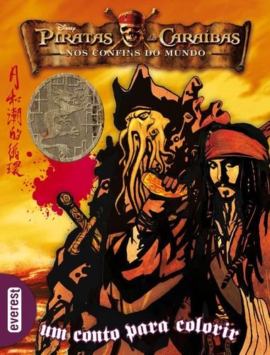 Piratas das Caraíbas - Nos Confins do Mundo Um Conto para Colorir (Portuguese Edition) Walt Disney Books