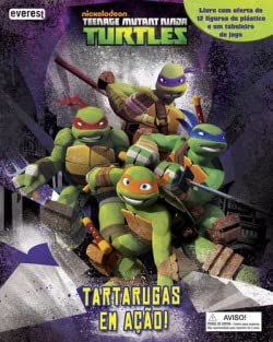 Tartarugas em Ação! Livro-Jogo com Figuras de Plástico book