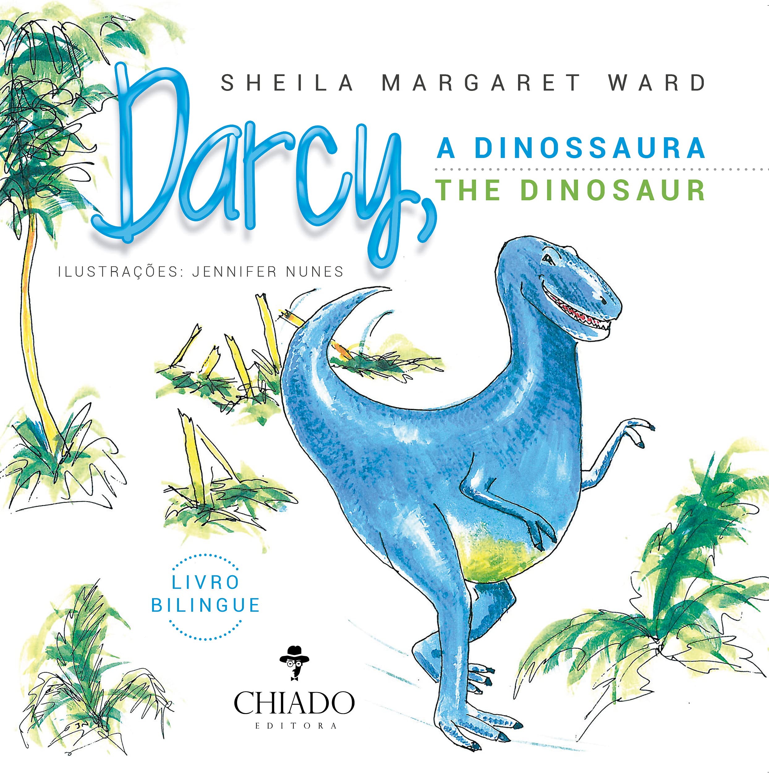 Darcy, The Dinosaur | A Dinossaura (Bilingue Edition) Sheila Margaret Ward book