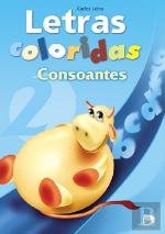 Letras Coloridas 2 - Consoantes (Portuguese Edition) Carlos Letra book