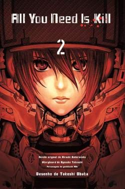 All You Need Is Kill Volume 2 (Portuguese Edition) Takeshi Obata e Hiroshi Sakurazaka Books