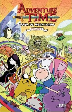Hora de Aventuras Volume 1 (Portuguese Edition) Pendleton Ward e Ryan North book