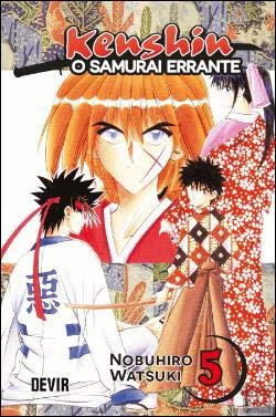 Kenshin: O Samurai Errante N.º 5 A esgrima na era meiji (Portuguese Edition) Nobuhiro Watsuki book