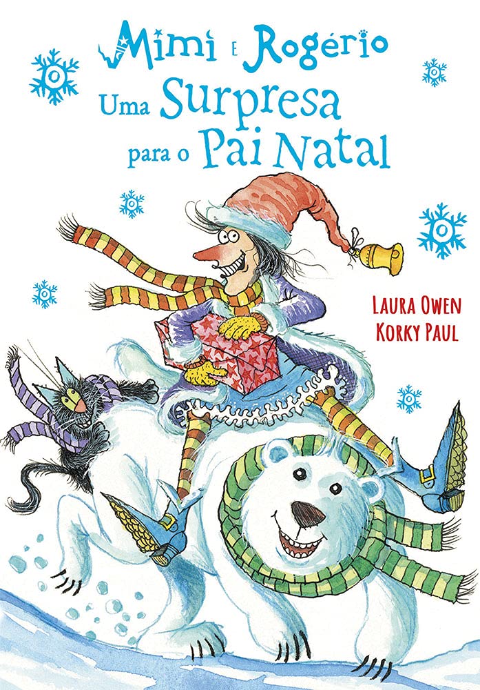 Mimi e Rogério - Uma Surpresa para o Pai Natal (Portuguese Edition) Laura Owen e Korky Paul Books