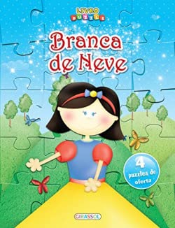 Livro Puzzle Branca de Neve book