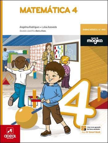 Pasta Mágica - Matemática 4 - 4.º Ano (Portuguese Edition) Angelina Rodrigues e Luísa Azevedo book