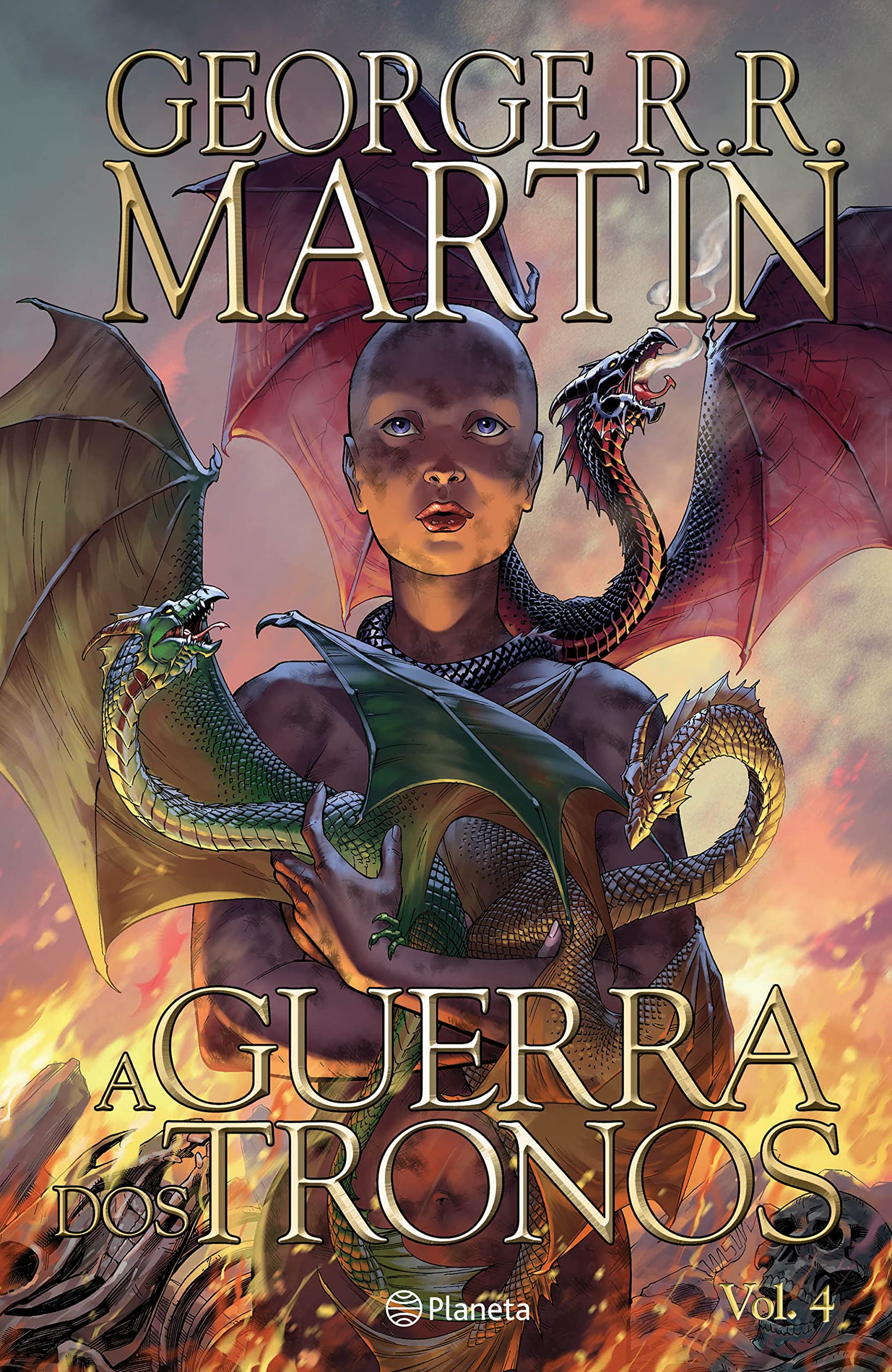 A Guerra dos Tronos Vol. 4 (Portuguese Edition) George R. R. Martin book