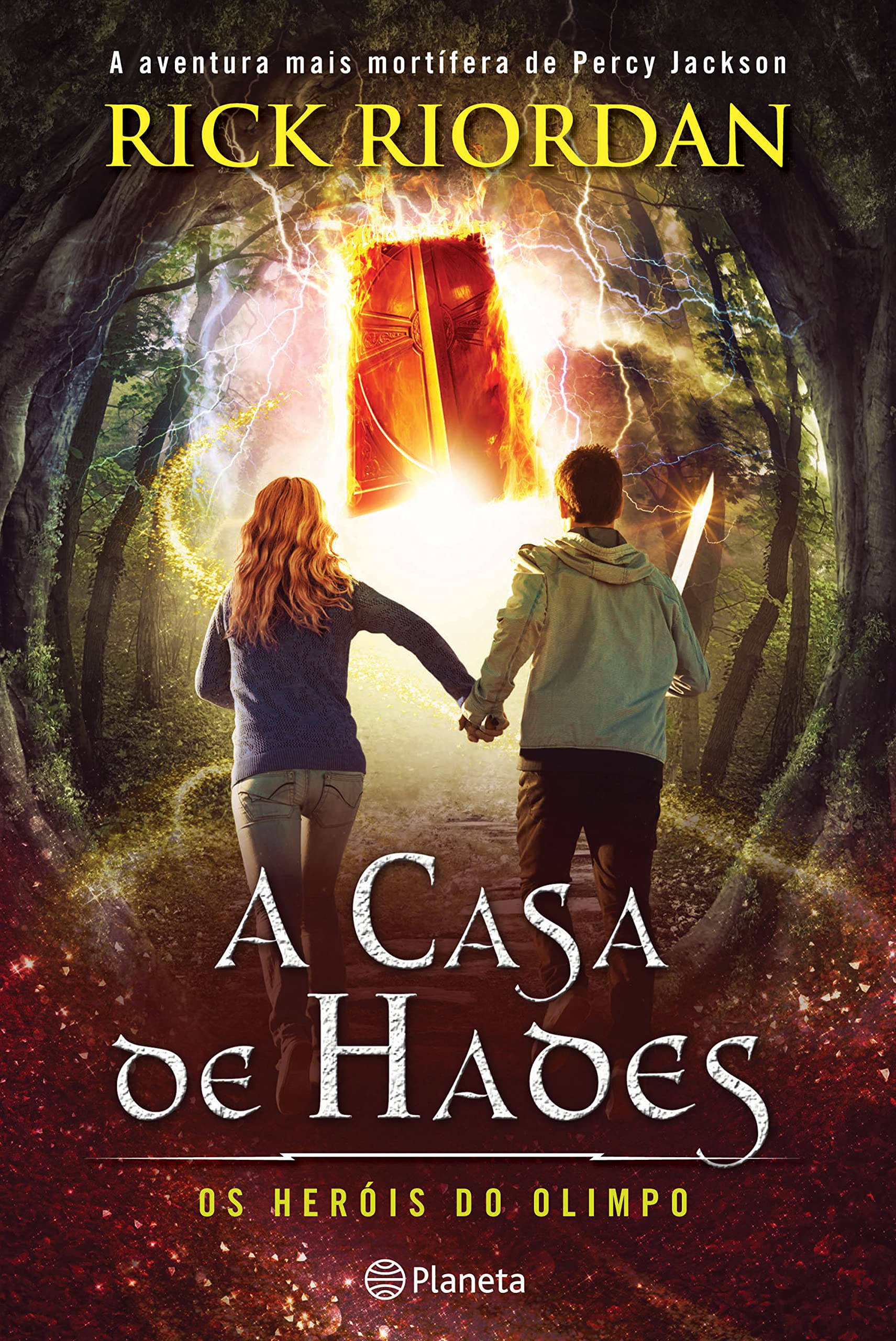 A Casa de Hades (Portuguese Edition) Rick Riordan book
