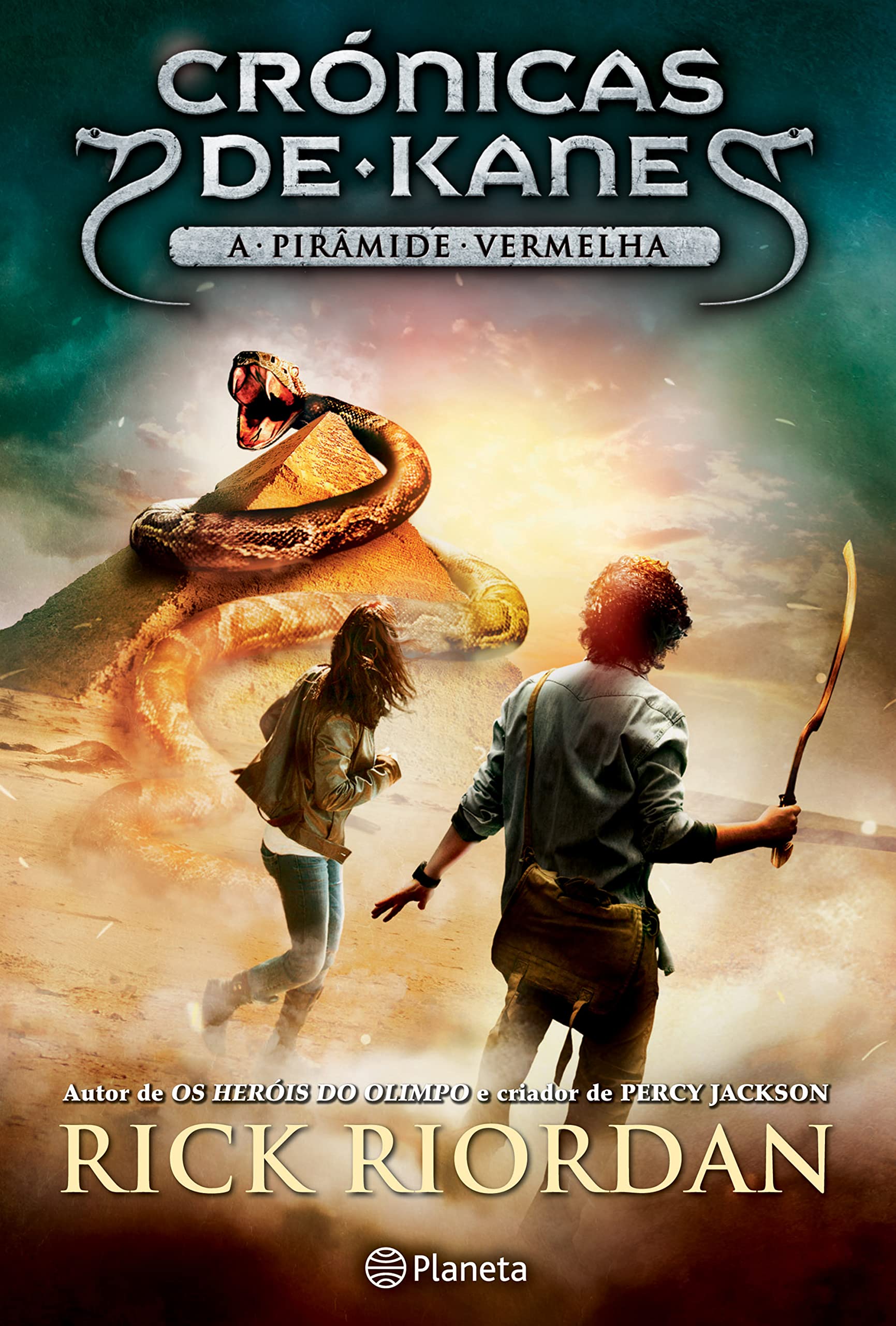 A Pirâmide Vermelha Crónicas de Kane 1 (Portuguese Edition) Rick Riordan book