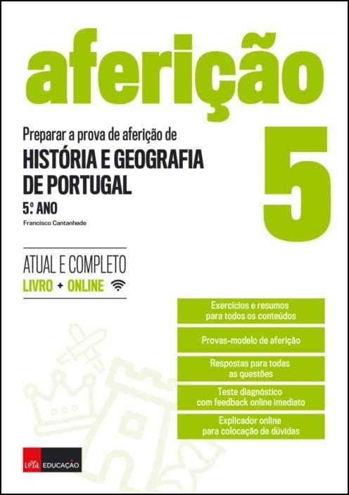 Aferição História Geografia Portugal 5 book