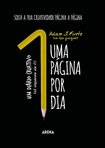 Uma Página por Dia - capa preta Um diário criativo (só depende de ti) book