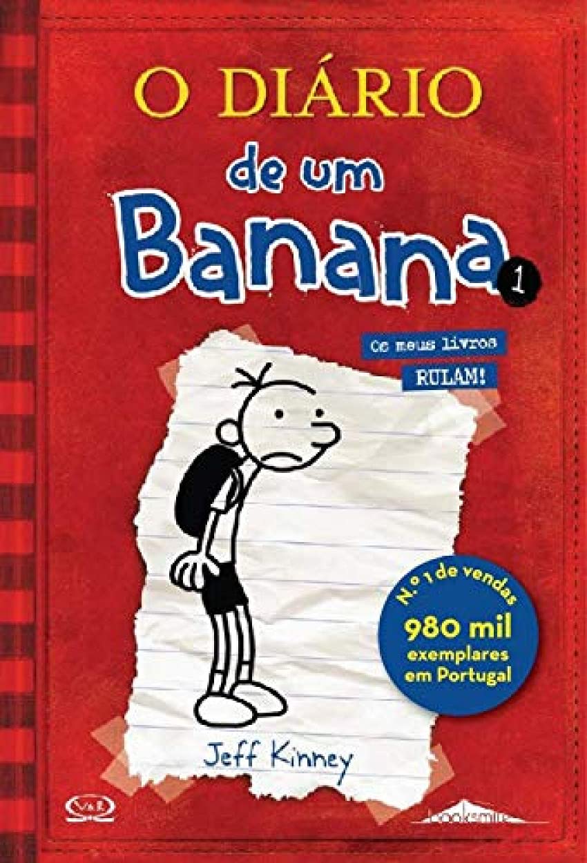 O Diário de um Banana 1 (Portuguese Edition) Jeff Kinney book