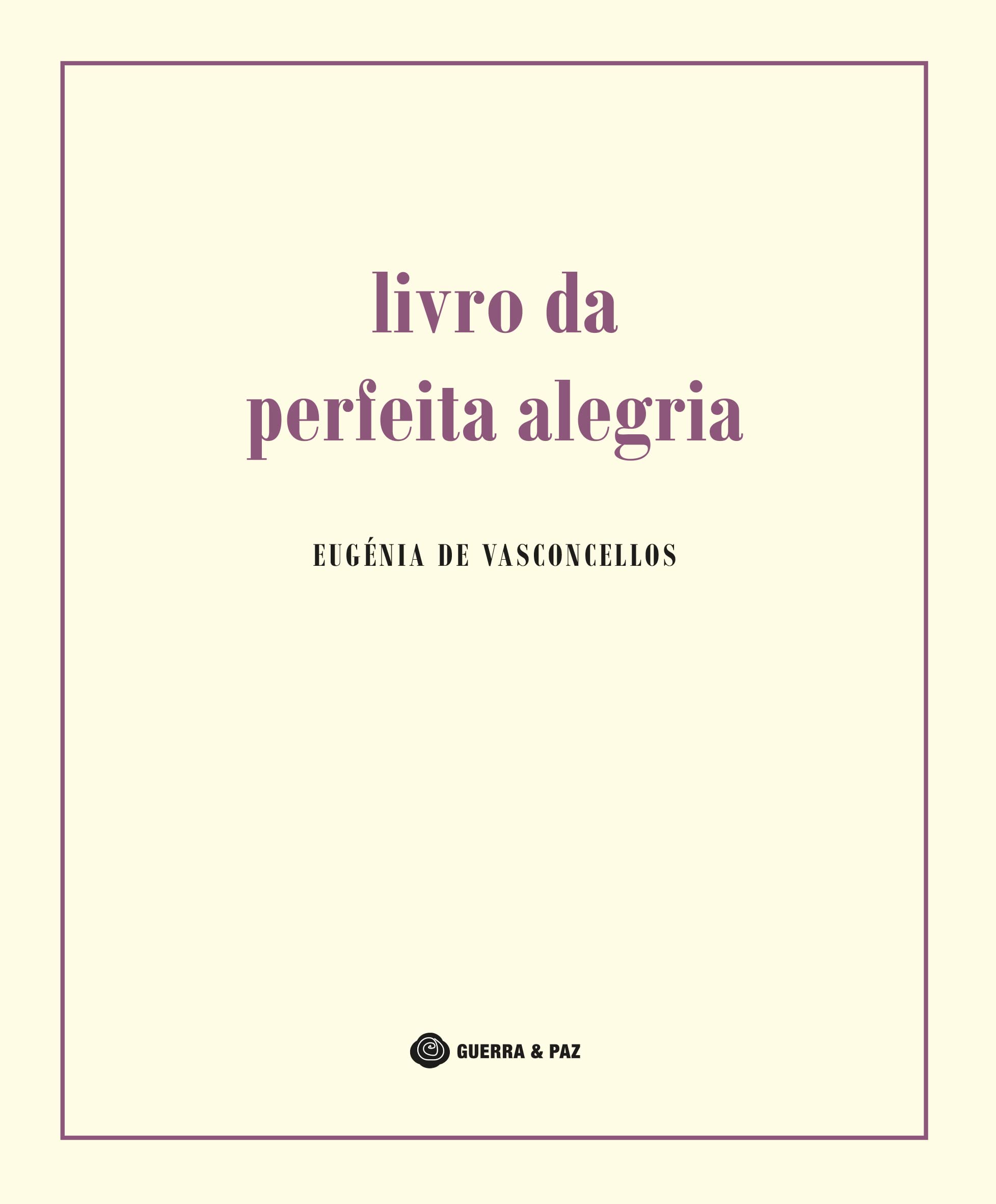 Livro Da Perfeita Alegria book