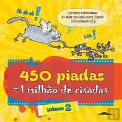 450 Piadas = 1 Milhão de Risadas Vol. 2 (Portuguese Edition) Booksmile book