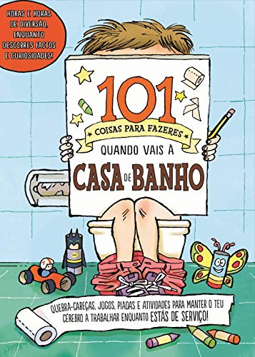 101 Coisas para Fazeres quando Vais à Casa de Banho (Portuguese Edition) Booksmile book