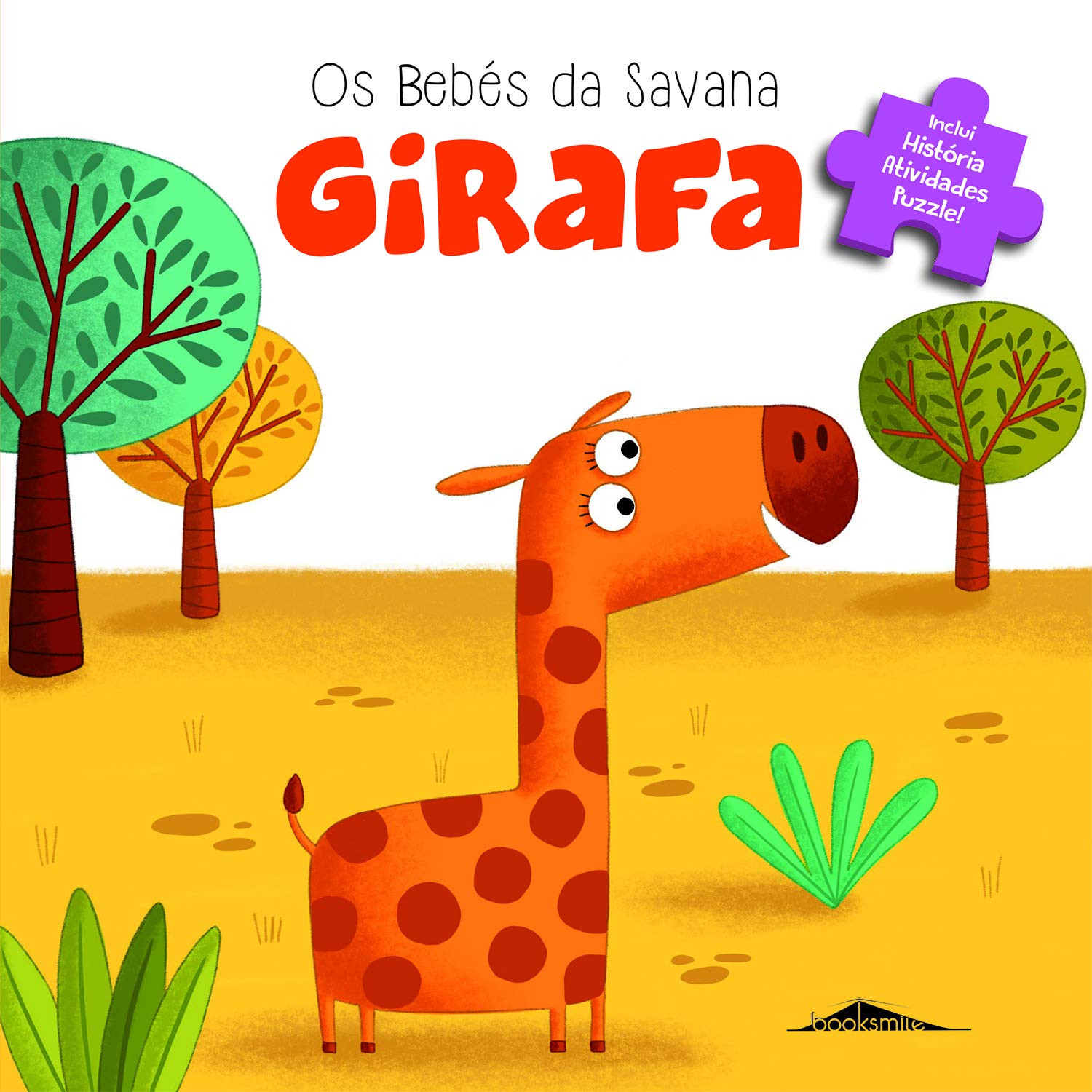 Girafa Os bebés da savana n.º 2 (Portuguese Edition) Christophe Boncens book