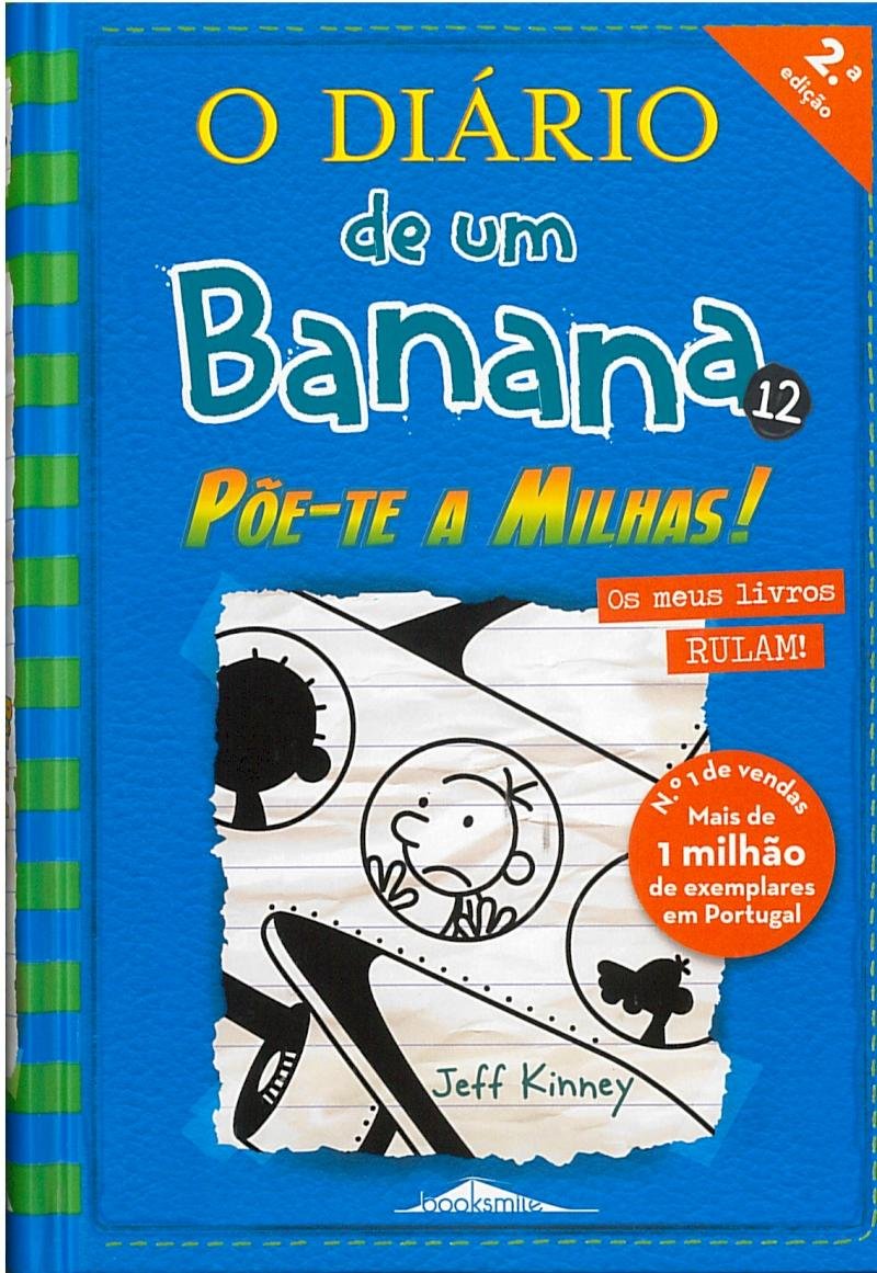 O Diário de um Banana N.º 12 Põe-te a Milhas! Jeff Kinney Books