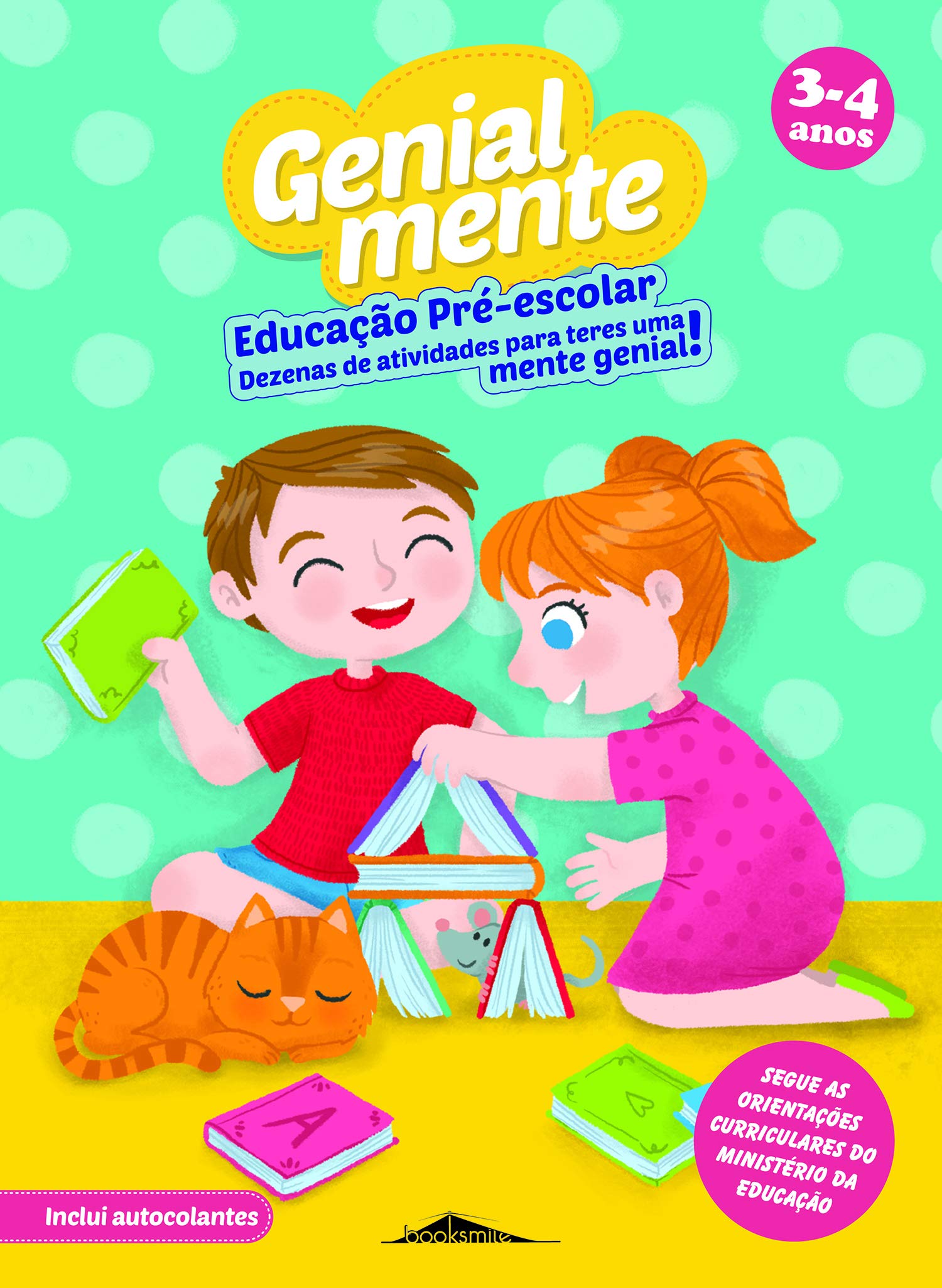 Genialmente Educação Pré-escolar 3-4 anos (Portuguese Edition) Booksmile book