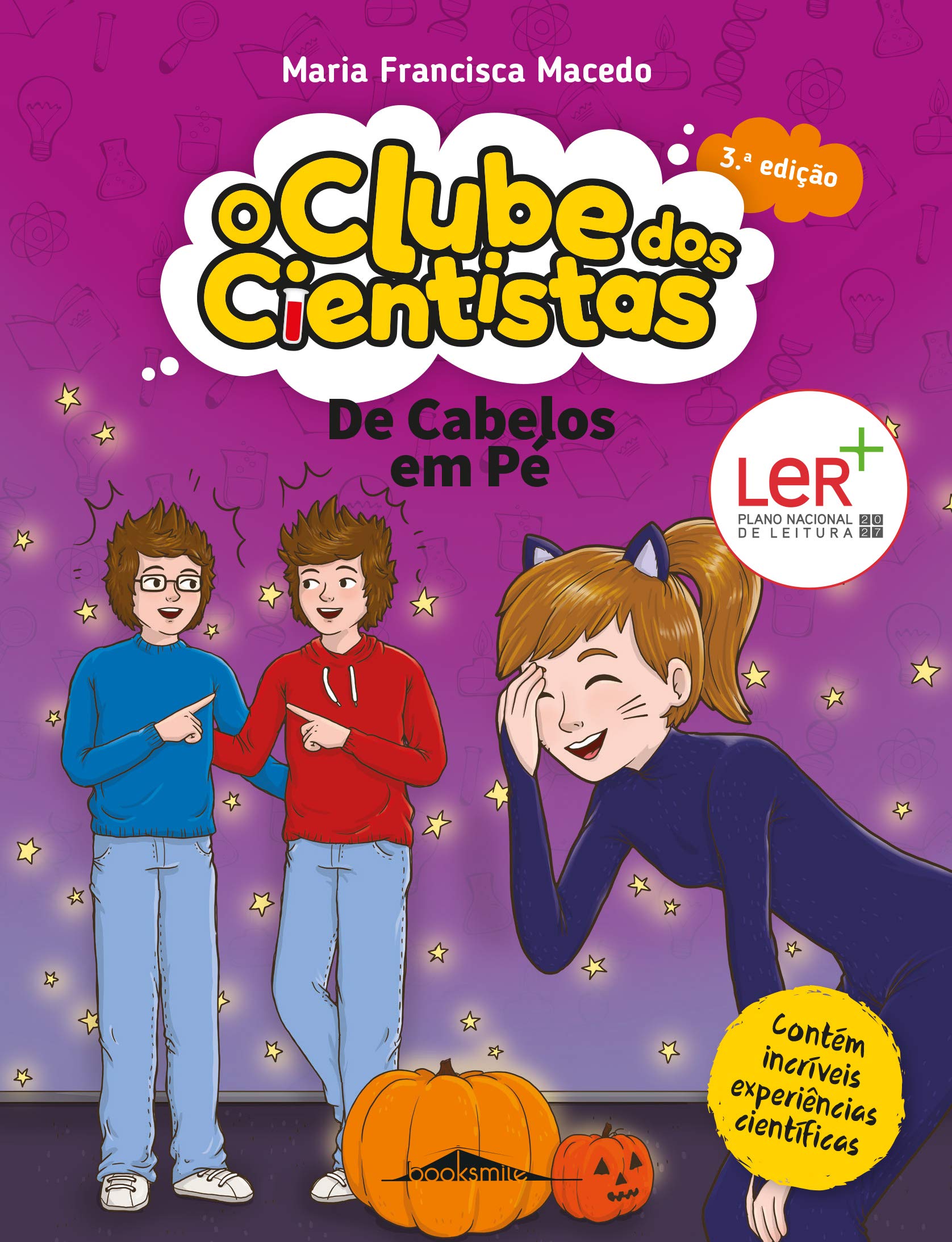 De Cabelos em Pé O Clube dos Cientistas N.º 8 (Portuguese Edition) Maria Francisca Macedo Books